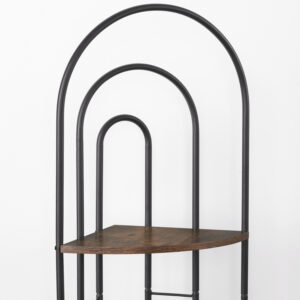 4-Tier Arched Corner Shelf | US Factory Hub