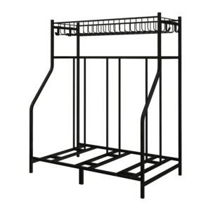 3 Bike Stand, Bike Rack Garage with Storage Rack, Bicycle Stand for Garage Organizer,